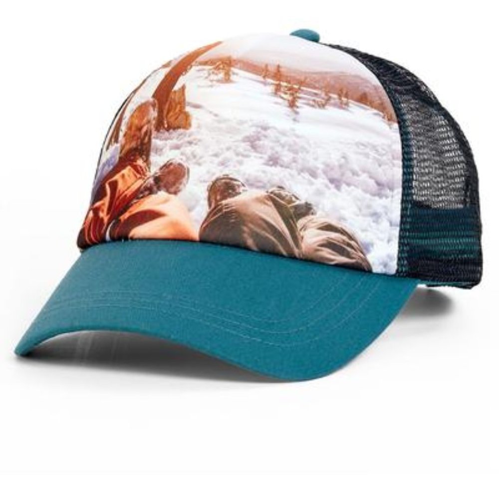 High Times Picture This Turtle Fur Trucker Hat